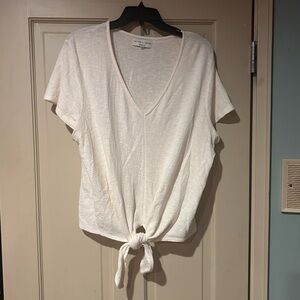 Madewell Tie Shirt